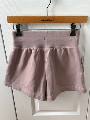 Nike Phoenix Fleece Light Purple Shorts thumbnail 3