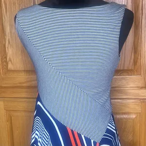 Maeve x Anthropologie Cameron Geometric Sleeveless Asymmetrical‎ Dress Size XS thumbnail 13