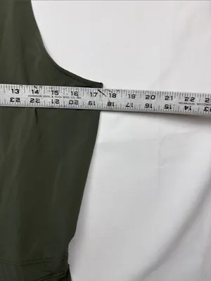 Back Country size medium one piece Olive Green Sleeveless Jumpsuit cropped thumbnail 5