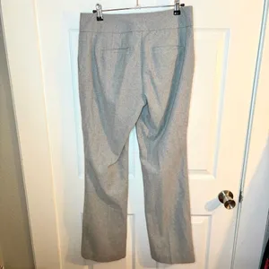 Ann Taylor Factory Lined Wool Blend Gray Trousers Full Length 4 Curvy thumbnail 10