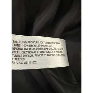 Universal Threads Women's Double Breasted Cocoon Overcoat - Gray Large thumbnail 8