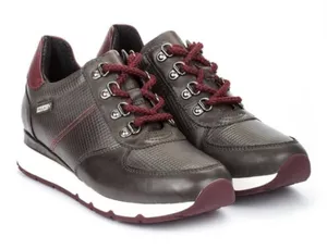 PIKOLINOS women Brown and Burgundy Sneakers thumbnail 1
