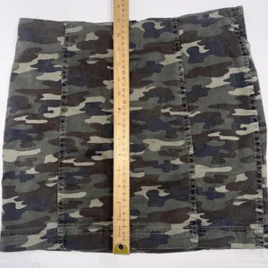 Y2K 90s We‎ The Free People Distressed Faded Denim Mini Skirt Women’s Size 6 thumbnail 7