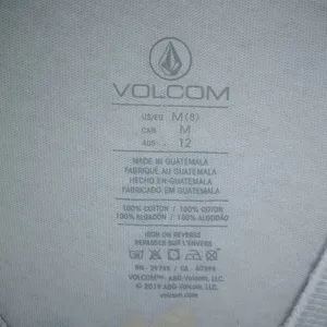 Volcom M The Volcom Stone Off the Island Enchanted Top in White thumbnail 4