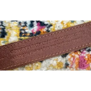 EXPRESS Genuine Leather Belt Minimalist Streetwear Size S/P thumbnail 3