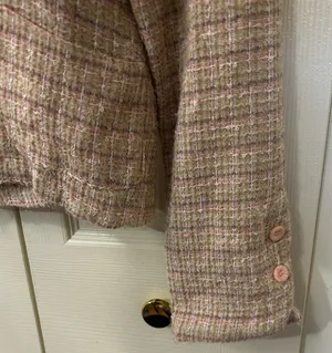XOXO Vintage tweed blazer thumbnail 5