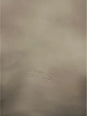 Rains Waterproof Mini Tote Bag in the sand colorway thumbnail 2