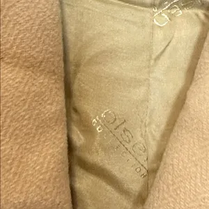 OLSEN COLLECTION Wool Coat‎ Golden Yellow Size 4 thumbnail 4
