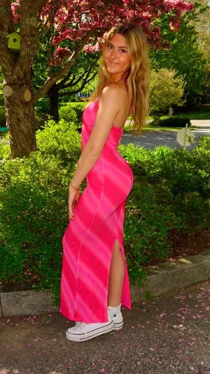 Pink Maxi Dress thumbnail 2