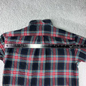 Polo Ralph Lauren Brushed Twill Ballet Sleep Shirt Women Small Plaid Crest‎ Logo thumbnail 9