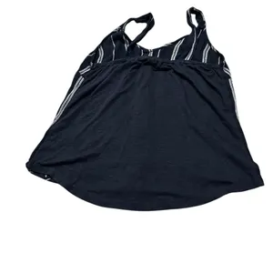 MAURICES blue striped front tank thumbnail 4