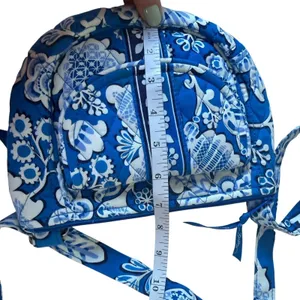 Vera Bradley Lizzy Crossbody Shoulder Bag Blue Lagoon Retired‎ Quilted thumbnail 11