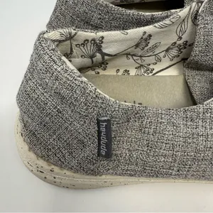 Hey Dude Grey Wendy Linen Slip-On Shoes Size Women’s 7 thumbnail 3