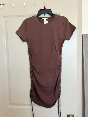 NWT Tilly’s cinch Bodycon dress thumbnail 5