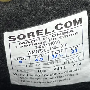Sorel Tofino Black Waterproof Faux Fur Winter Snow Boots LL1804-010 Womens 6 thumbnail 2