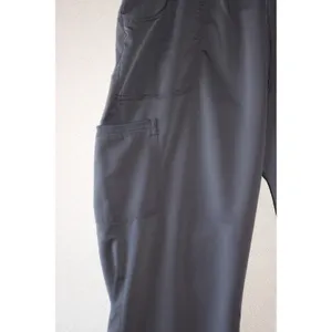 Scrubstar Cargo Scrub Pants Women XL Dark Gray Good Drawstring Medical Uniform thumbnail 2