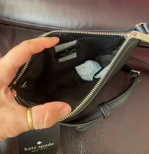 Kate Spade Schuyler Small Crossbody Black Leather Bag KE702 $249 thumbnail 5