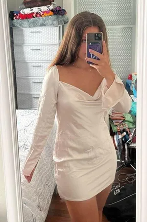 Princess Polly Star Power Mini Dress Champagne thumbnail 5