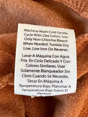 Time and Tru Colorblock Sweater Medium M 8-10 Brown Tan Cream Pullover Top thumbnail 6