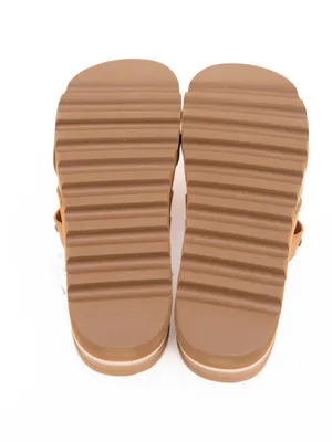 REEF - Cushion Bloom Hi Natural Platform Slide Sandals thumbnail 6