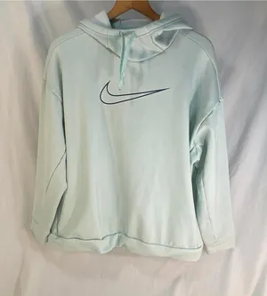 Nike Therma-FIT pullover hoodie aqua teal size XL thumbnail 1