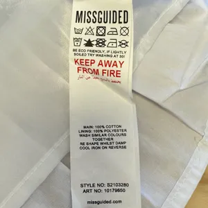 Missguided White Ruched Ruffle Hem Cotton Mini‎ Skirt Size US 0 Summer Party thumbnail 5