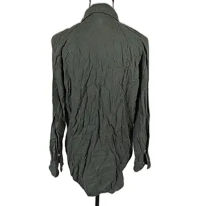 Womens Universal Thread Button Down Shirt Green Size XS thumbnail 3