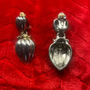 🛍DANGLE EARING AS DHOWN 2” DROP.🛍 thumbnail 3