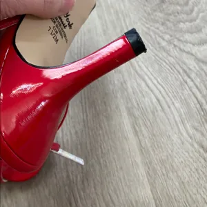 New York Transit Red Heels with Vintage Flair thumbnail 8