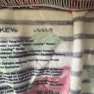 Jockey‎ Womens Pajama Pants Large Cherry Print Striped Wide Leg Sleepwear New thumbnail 9