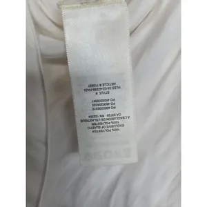 Aritzia Wilfred Milou Blouse Plisse Satin Pin-Tuck Cream Birch Size S Coquette thumbnail 11