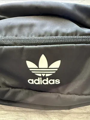 Adidas Black Trefoil Belt Bag thumbnail 2
