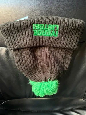 Austin FC Hat Beanie Knit Pom Unisex Black Green MLS Soccer Winter Cuffed NWT thumbnail 3