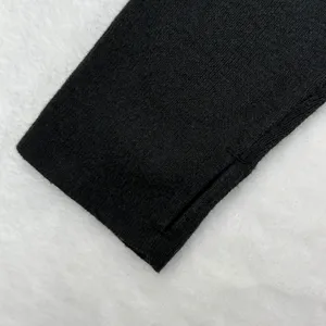 lululemon Ribbed Knit Crewneck Sweater‎ Black Women S LW3HJCS Thumbholes Raglan thumbnail 8
