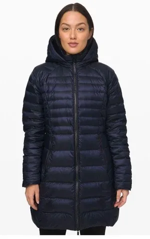 Lululemon Winter Brave The Cold Down Filled Insulated Long Coat Jacket thumbnail 1