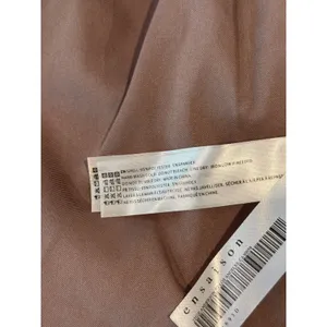 NWT En Saison Women Dress Brown Tiered Babydoll Mini V Neck Ruffle A Line Medium thumbnail 9