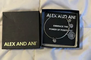Alex and Ani Bracelet, Silver Bracelet thumbnail 1