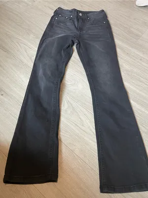 Women's Black Bootcut Jeans Size 25 thumbnail 1