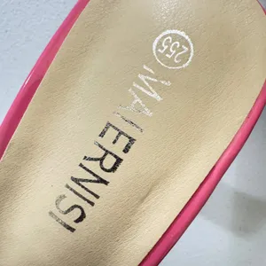 MAIERNISI Clear‎ Heels Sandals Square Toe High Stiletto Mules Slip on Wedding 9 thumbnail 10