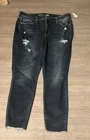 Old Navy Dark wash Skinny Jeans thumbnail 1
