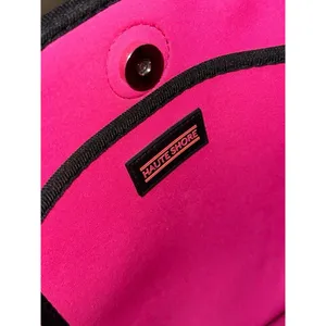 Haute shore grey and pink camo large tote thumbnail 5