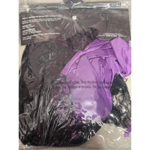 Unisex Adults Hooded Cloak Lace Cape for‎ Halloween Cosplay Costumes Party Prop thumbnail 2