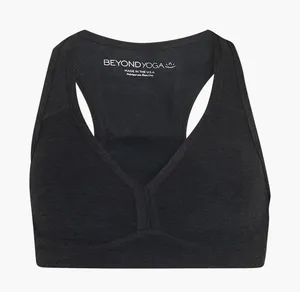 Beyond Yoga Spacedye Lift Your Spirit Sports Bra XS Darkest Night thumbnail 1