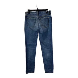 Alexander Wang Jeans‎ Women 26 Blue Medium Wash Denim Faded Straight Leg Luxury thumbnail 2