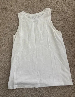 Southern tide Sun farer collections women’s sleeveless tank top white thumbnail 1