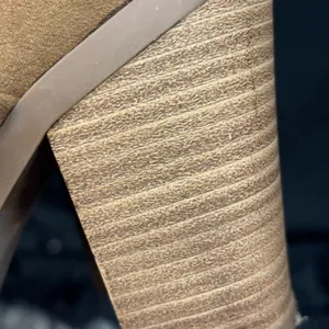 Universal Threads Brown Suede Heeled Boots‎ thumbnail 10