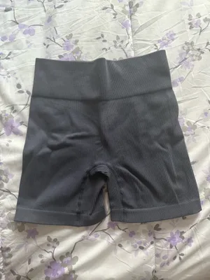 amazon navy blue gym shorts Size M thumbnail 1