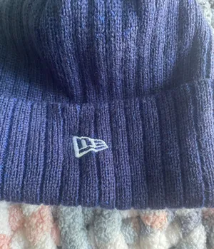 New Era Navy Bobble Hat thumbnail 2