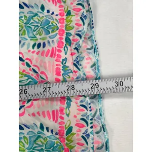 Lilly Pulitzer SKU 7935 Multicolor Off Shoulder Floral Dress Size L thumbnail 9