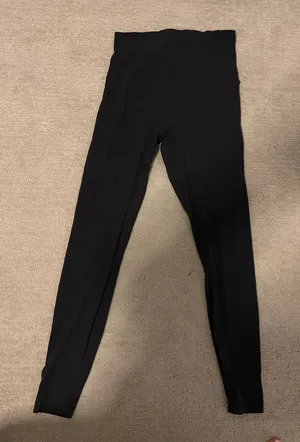 Size 8 Black lululemon leggings thumbnail 1